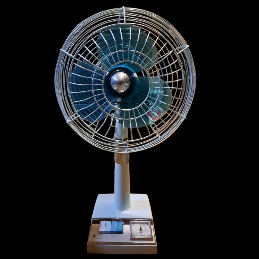 激レア National 昭和レトロ 扇風機 30HD 30cm 動作品