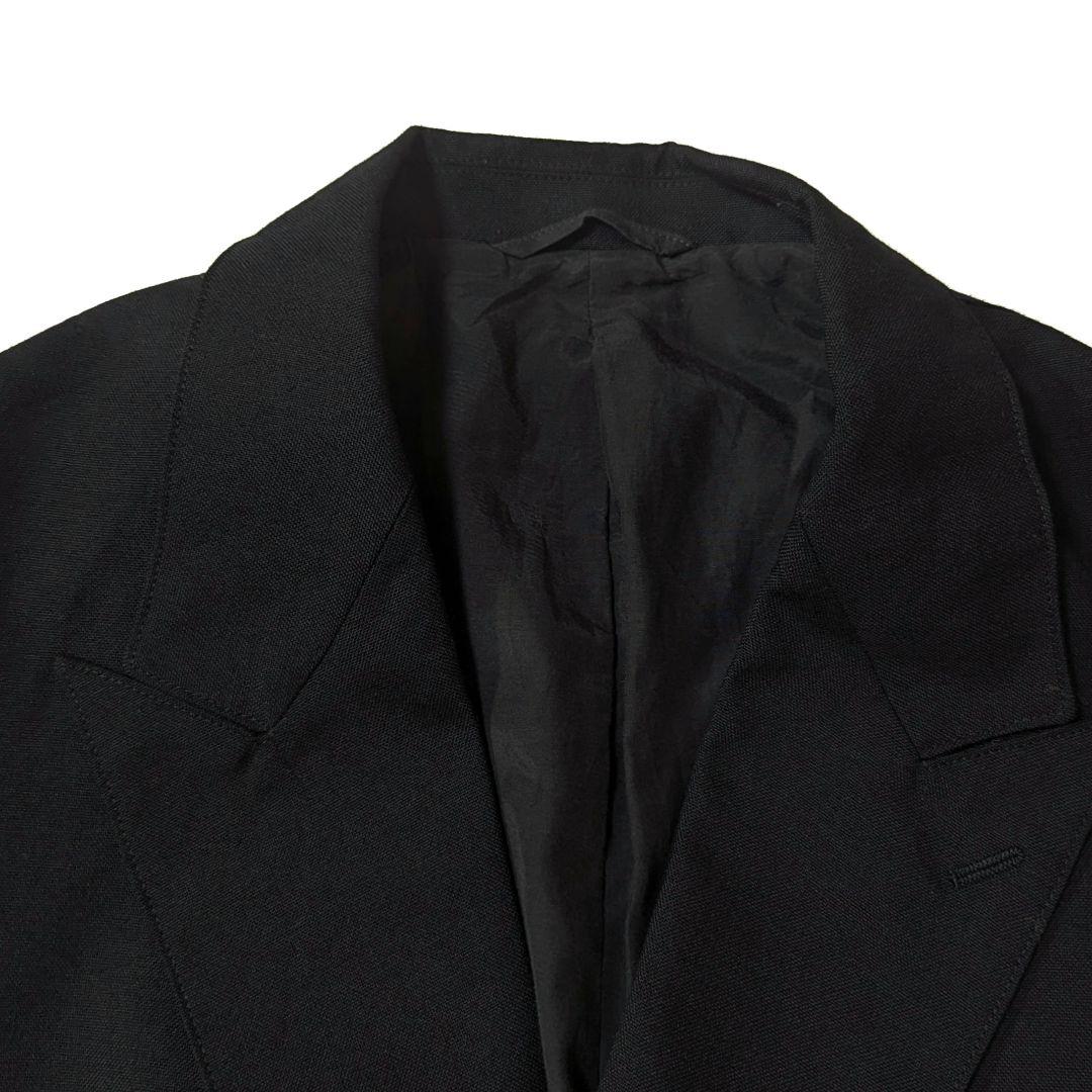 超高級★美品★スティーブンアラン　ダフルブレステッド　ジャケット　6B 黒　L