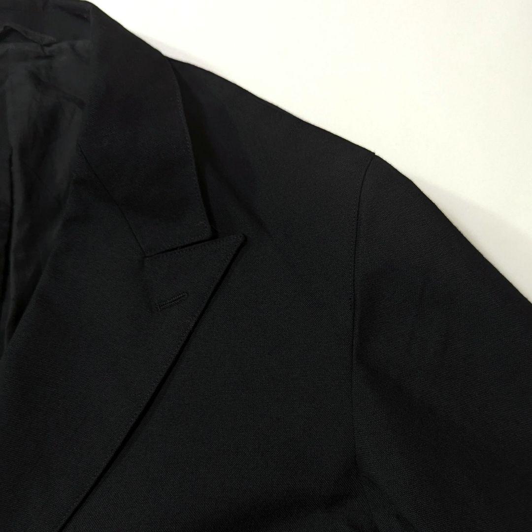 超高級★美品★スティーブンアラン　ダフルブレステッド　ジャケット　6B 黒　L