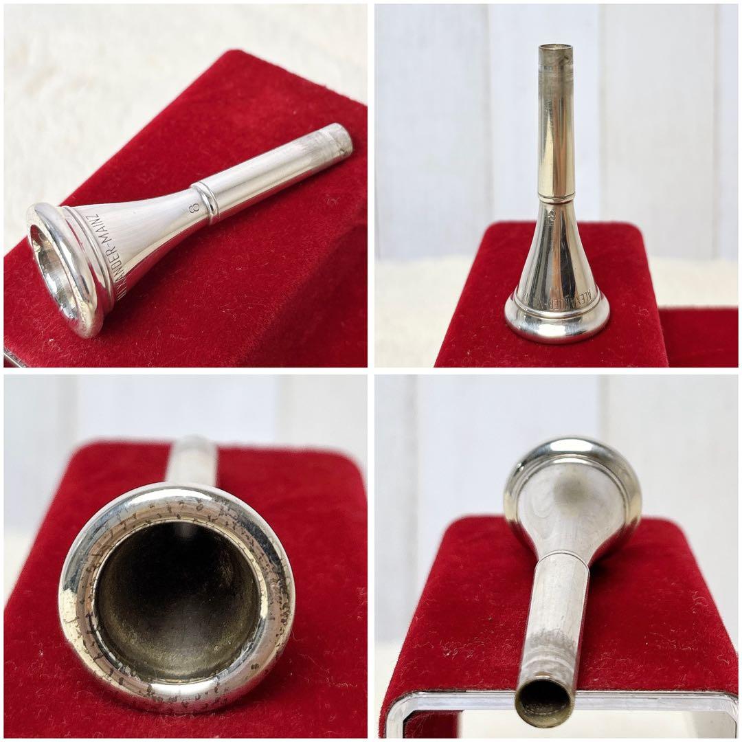 YAMAHA ヤマハ YHR-664 フルダブルホルン マウスピース付き