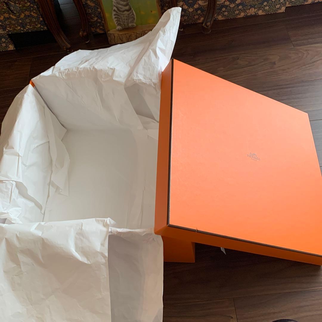 HERMES エルメス　バーキン　箱① オレンジBOX 大