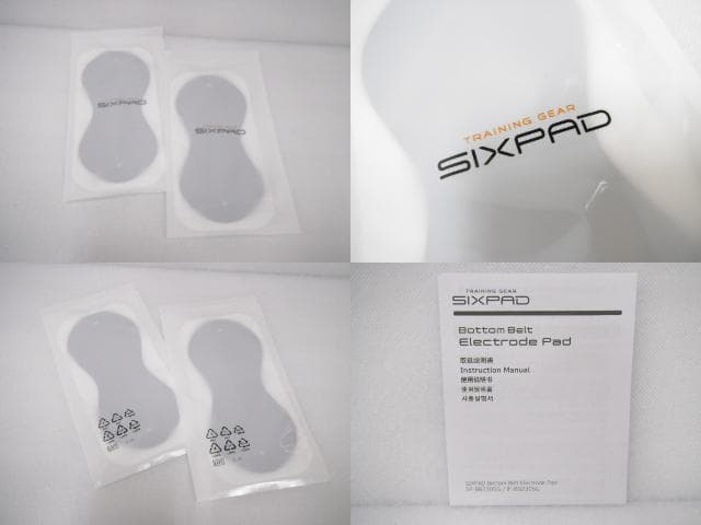 8個セット　純正品 シックスパッド専用 ボトムベルト 高電導エレクトロードパッド