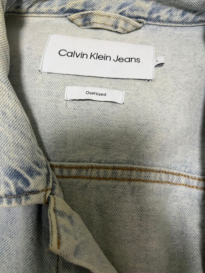 【最安値】  カルバンクライン カラフル　デニムジャケット