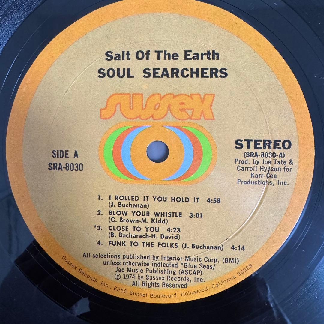 洋楽 Soul Searchers / Salt Of The Earth