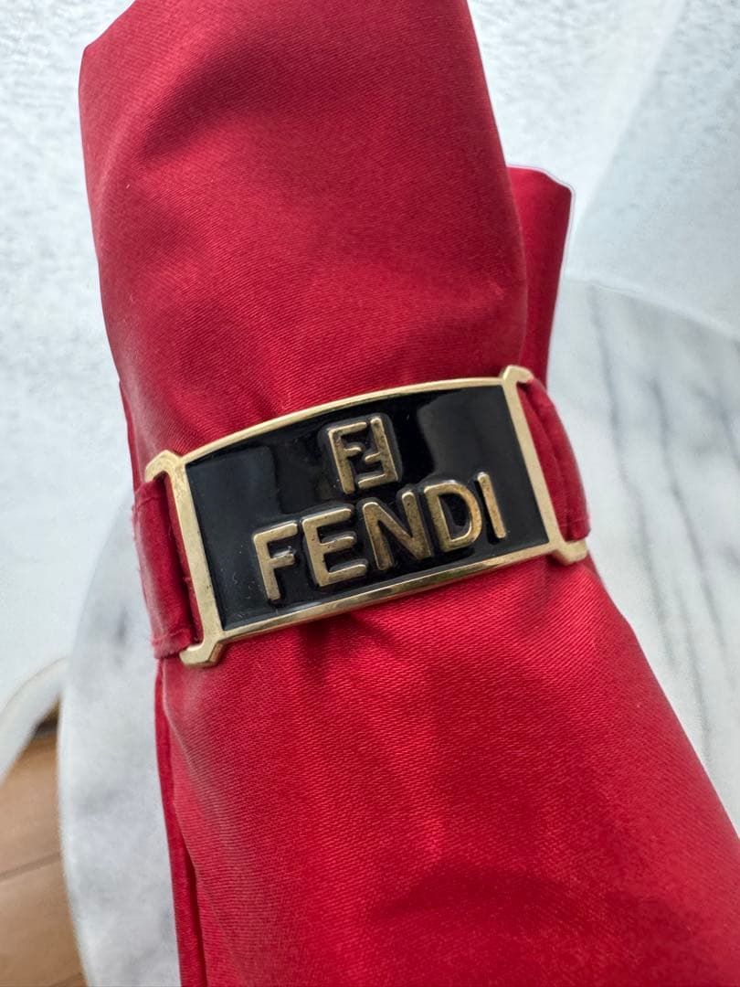 未使用 FENDI フェンディ 晴雨兼用折りたたみ傘