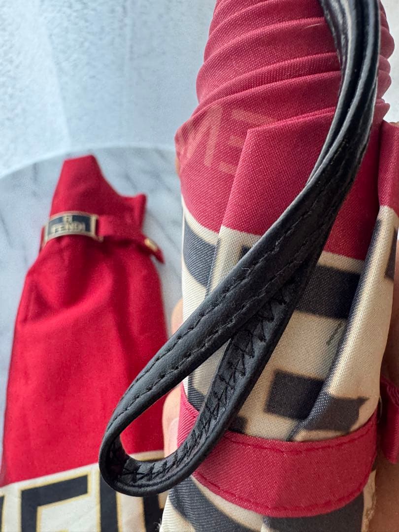 未使用 FENDI フェンディ 晴雨兼用折りたたみ傘