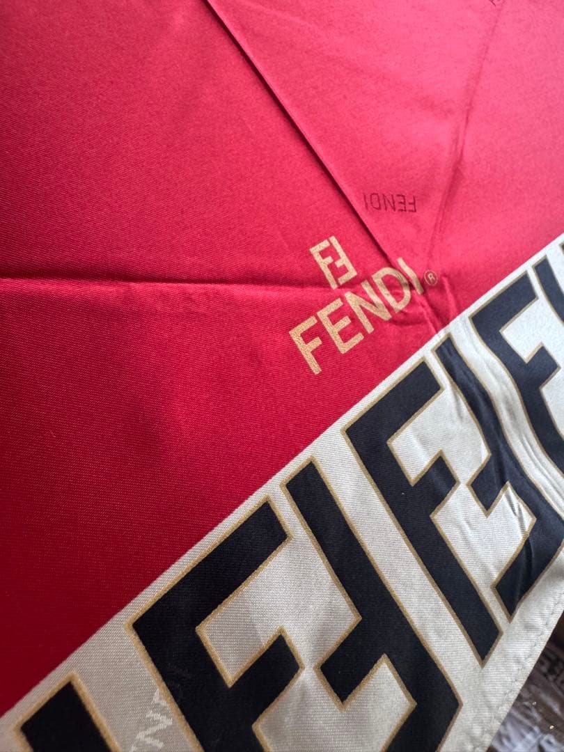 未使用 FENDI フェンディ 晴雨兼用折りたたみ傘
