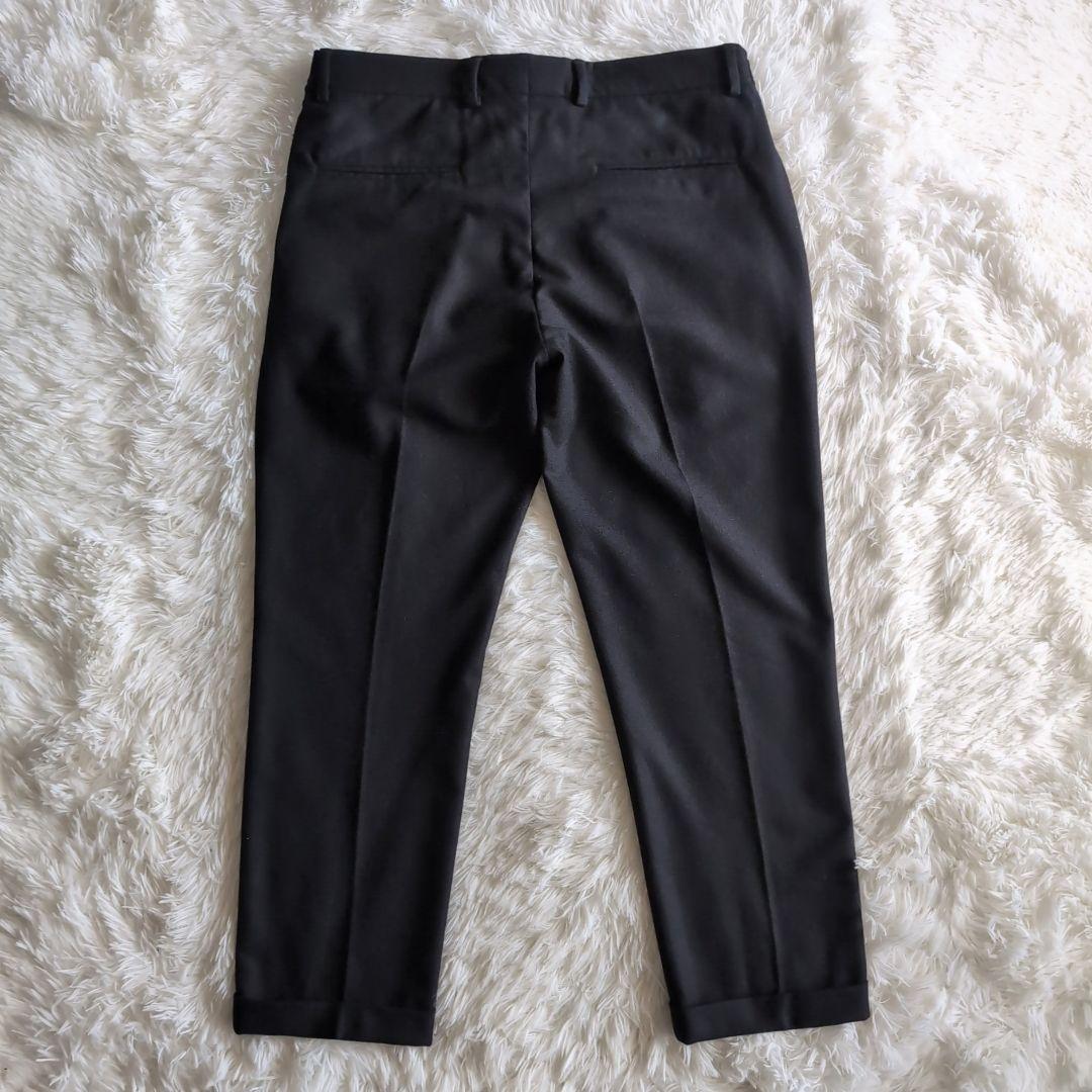 美品 ジャブスアルキヴィオ マサッチョ ウォッシャブル ウール パンツ ブラック
