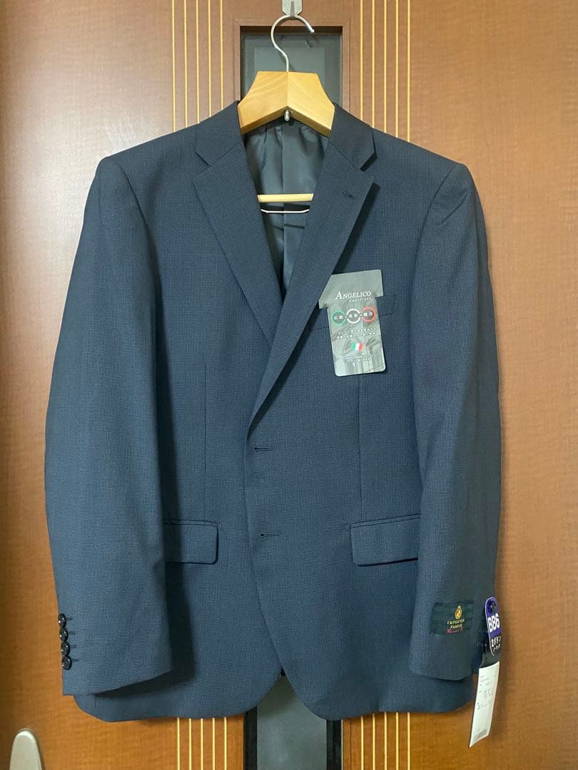 【ブラックフライデーセール】 ANGELICO テーラードスーツダークグレー