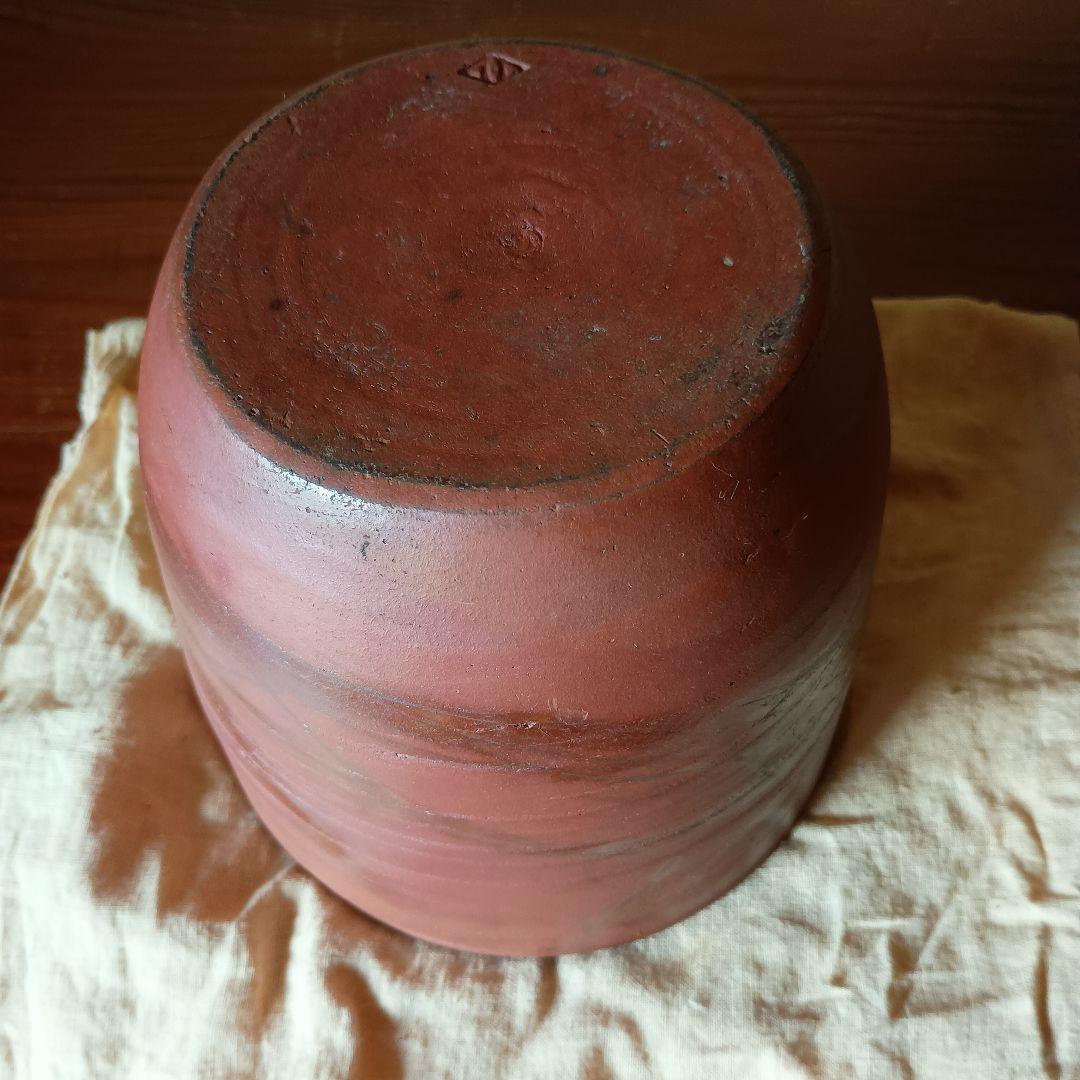 古備前　火襷棒ノ先水指　桂又三郎　識箱　江戸中期