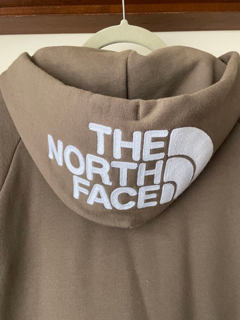 THE NORTH FACE ブラウン フルジップフーディ　Ｌサイズ