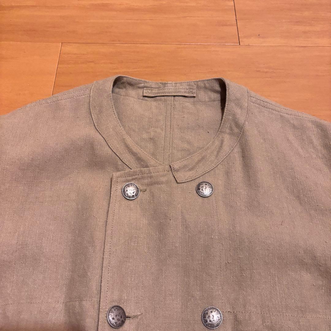 Nigel Cabournナイジェル・ケーボン ヘンプ　ダブルボタンジャケット