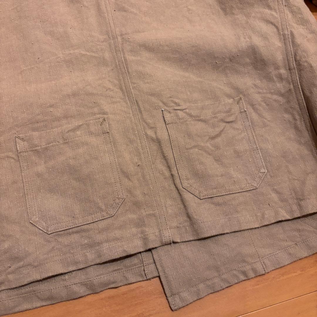 Nigel Cabournナイジェル・ケーボン ヘンプ　ダブルボタンジャケット