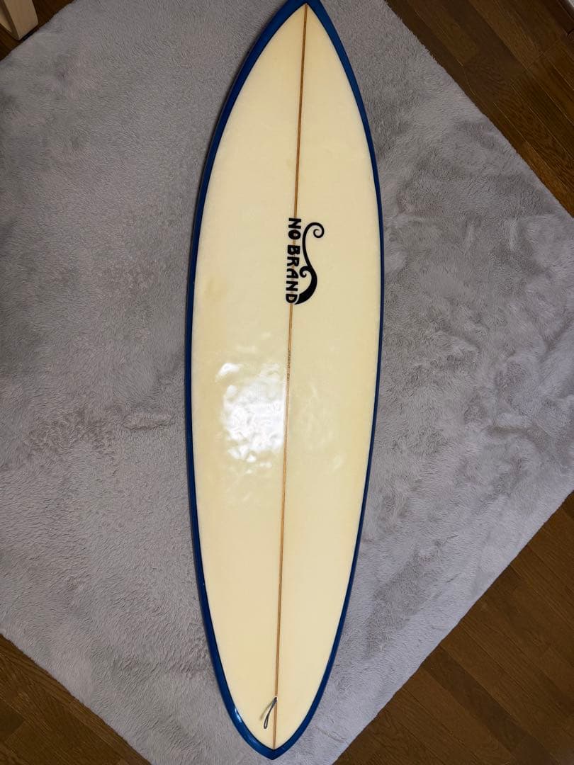 NO BRAND シングルフィン 6’3 サーフボード　ミッドレングス寄り