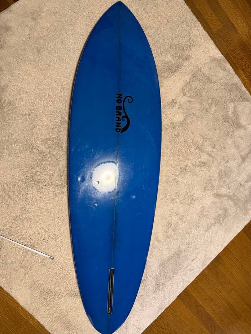 NO BRAND シングルフィン 6’3 サーフボード　ミッドレングス寄り