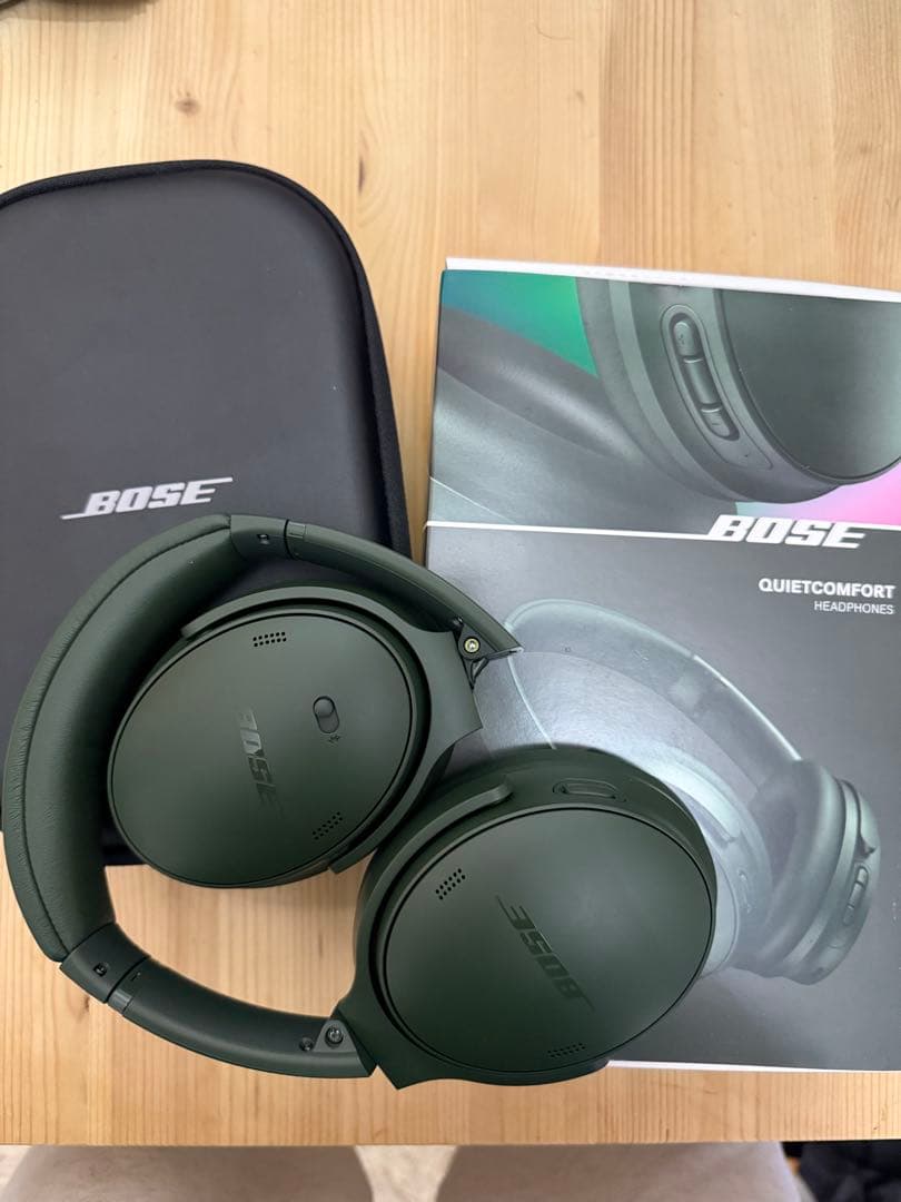 【ほぼ未使用】BOSE QuietComfortサイプレスグリーン
