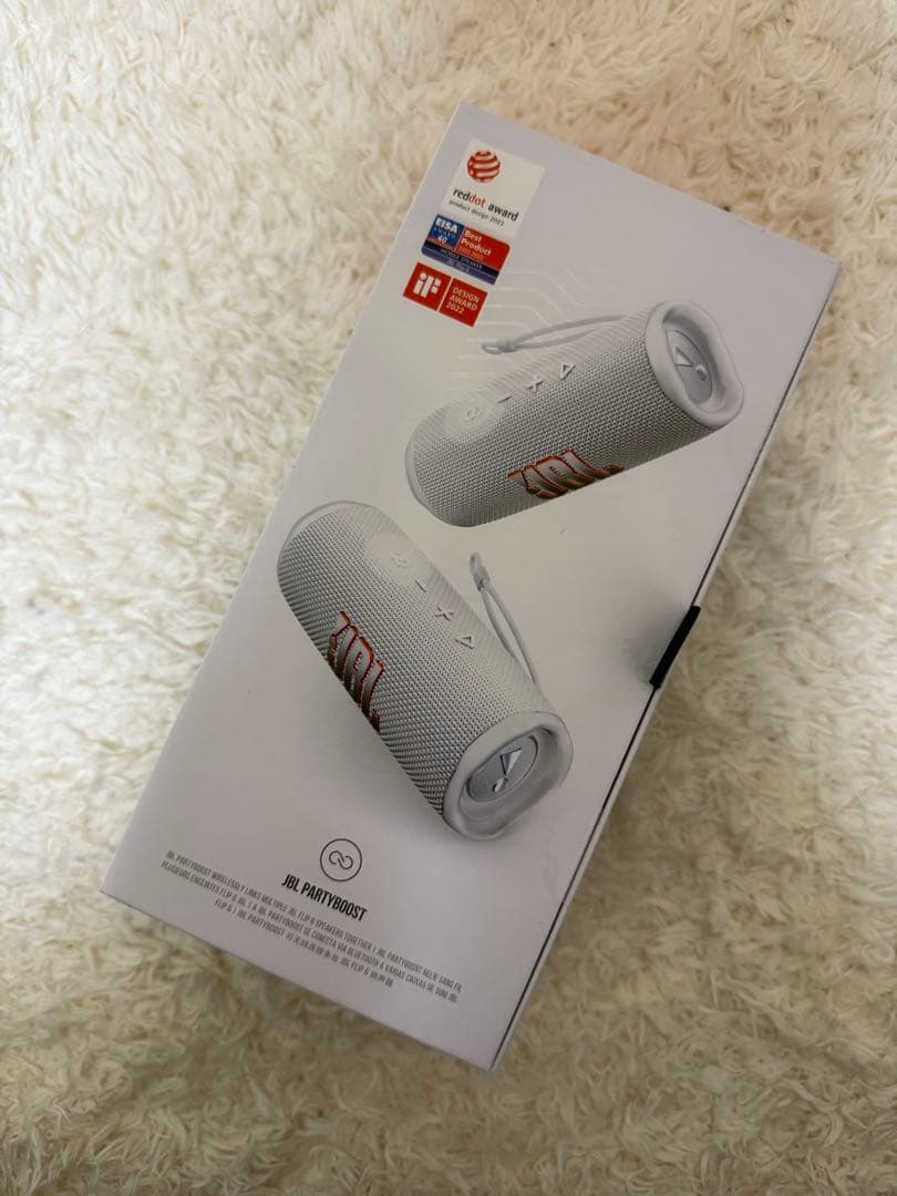 JBL FLIP6 ワイヤレススピーカー ホワイト