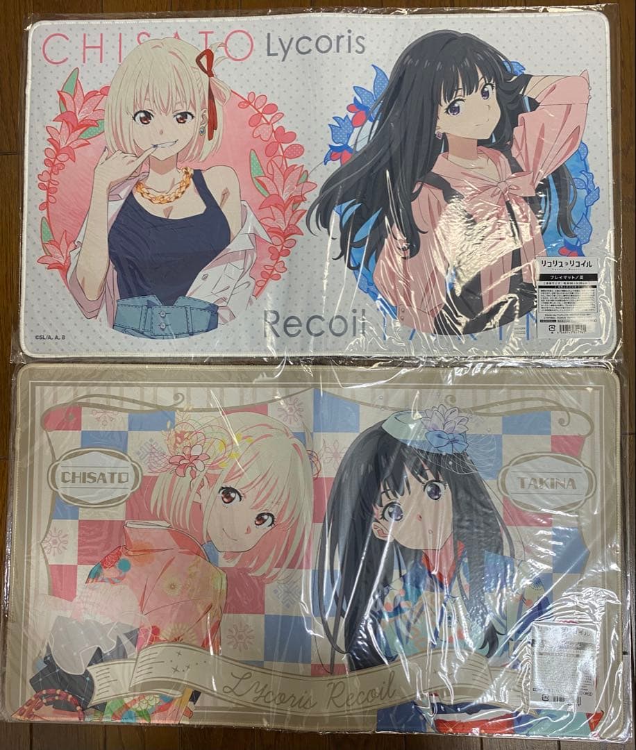 リコリスリコイル　アニメイト限定　プレイマット　冬・夏セット