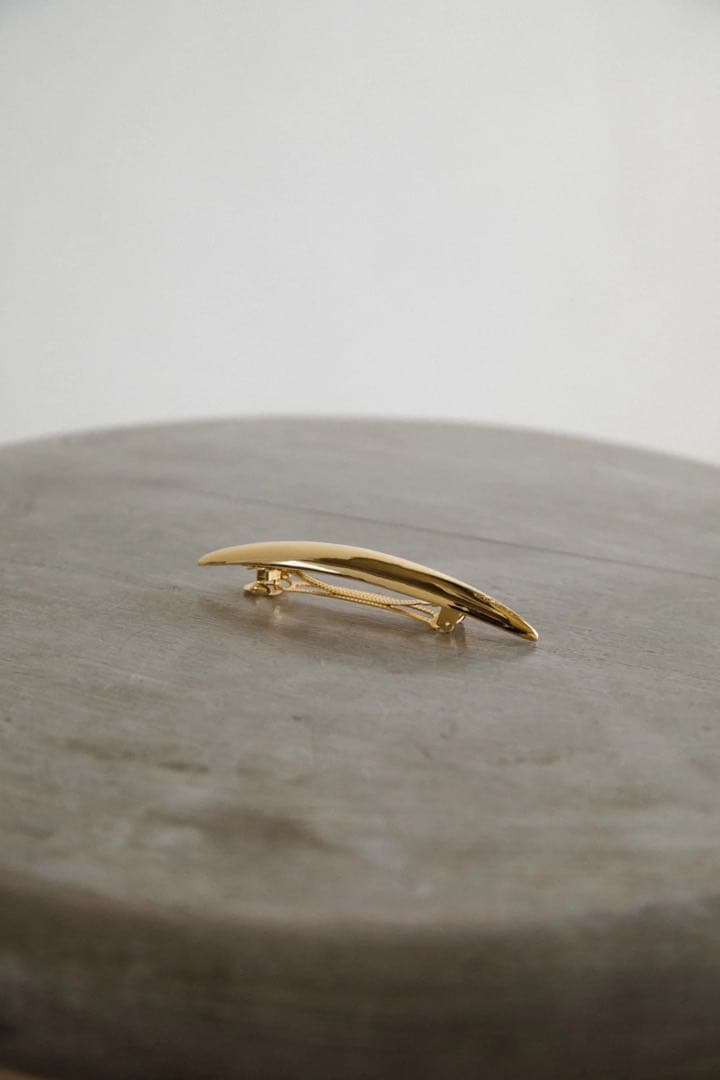 美品【LETICIA】VALLETTA 01 (Gold) バレッタ