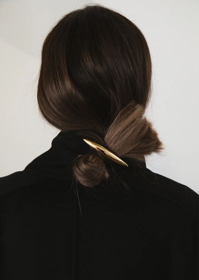 美品【LETICIA】VALLETTA 01 (Gold) バレッタ