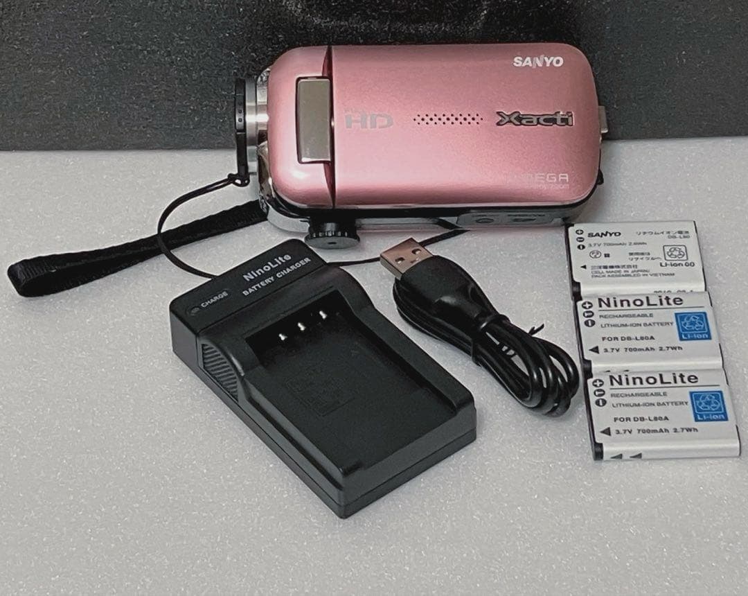 【希少】SANYO Xacti DMX-GH1（P） （ピンク）