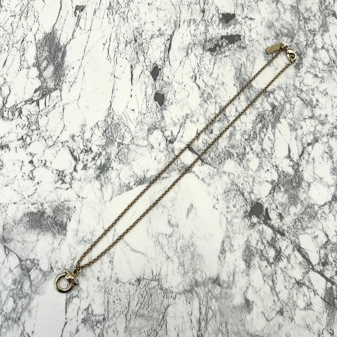 極美品✨ Salvatore Ferragamo ガンチーニ ネックレス