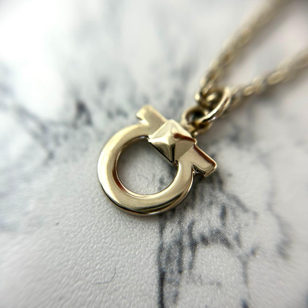 極美品✨ Salvatore Ferragamo ガンチーニ ネックレス