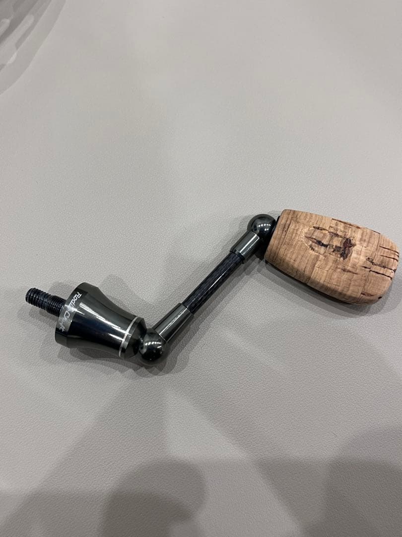 ロデオクラフト RCシングルスピニングカーボンハンドル 40mm シマノ用