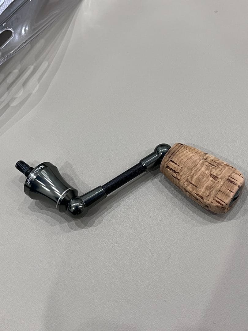 ロデオクラフト RCシングルスピニングカーボンハンドル 40mm シマノ用