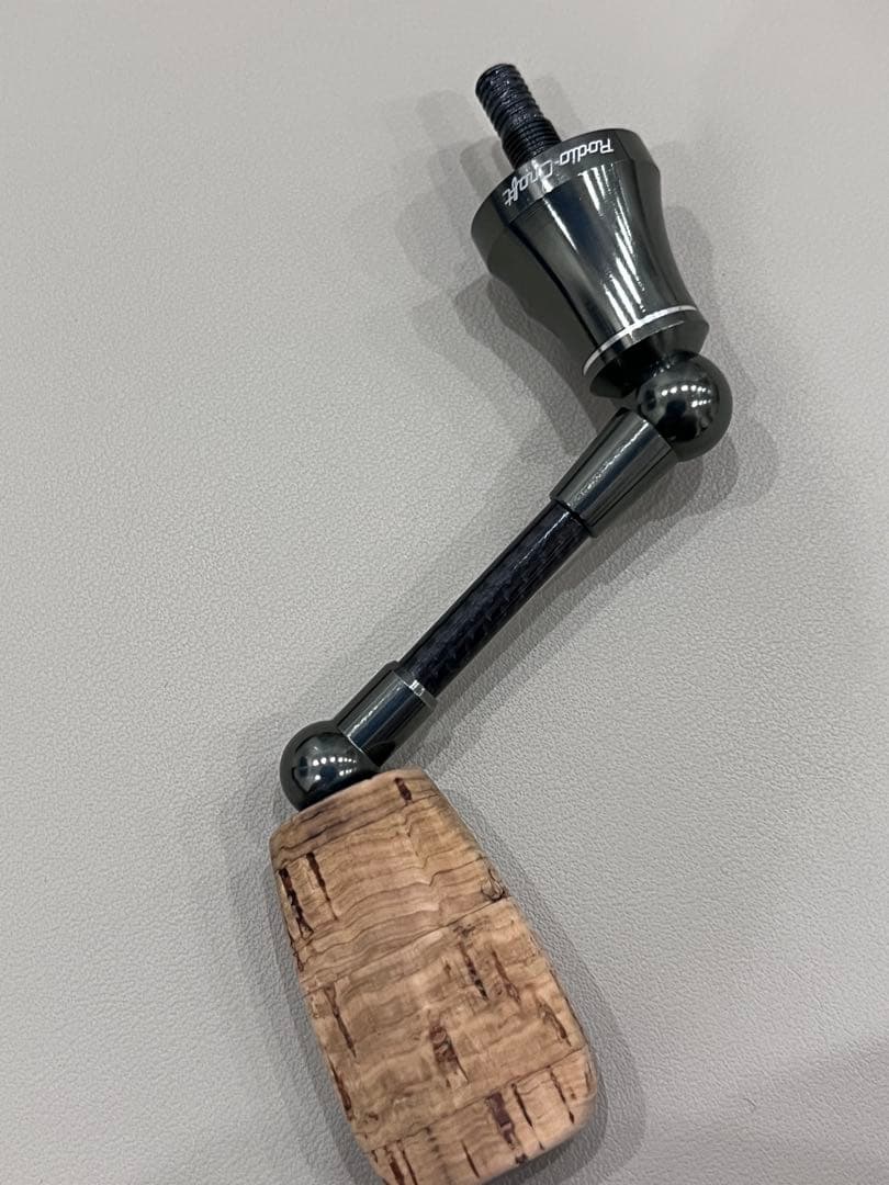 ロデオクラフト RCシングルスピニングカーボンハンドル 40mm シマノ用