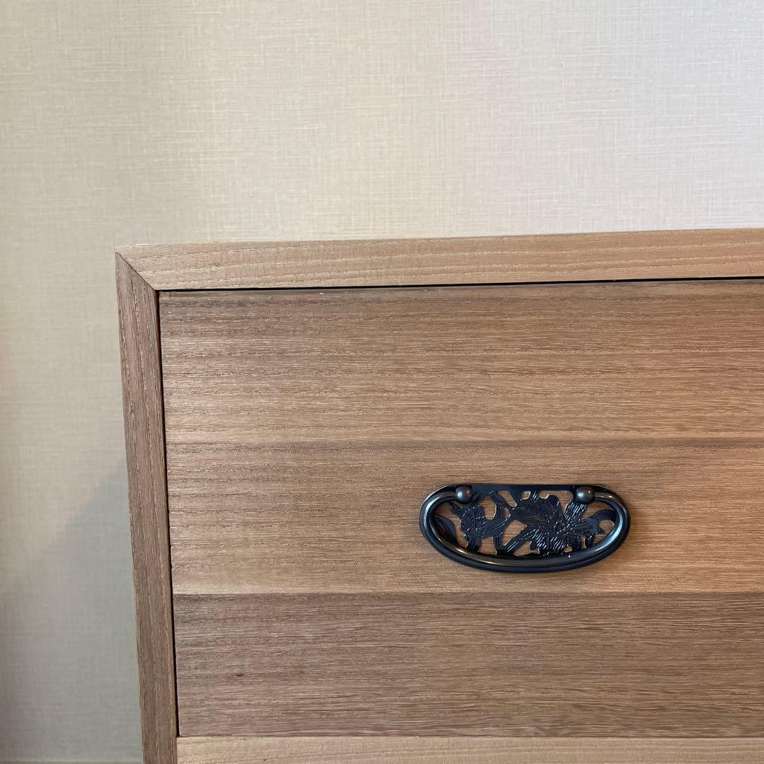 40)桐箪笥　アンティーク　チェスト　テレビ台　古家具　和箪笥　着物