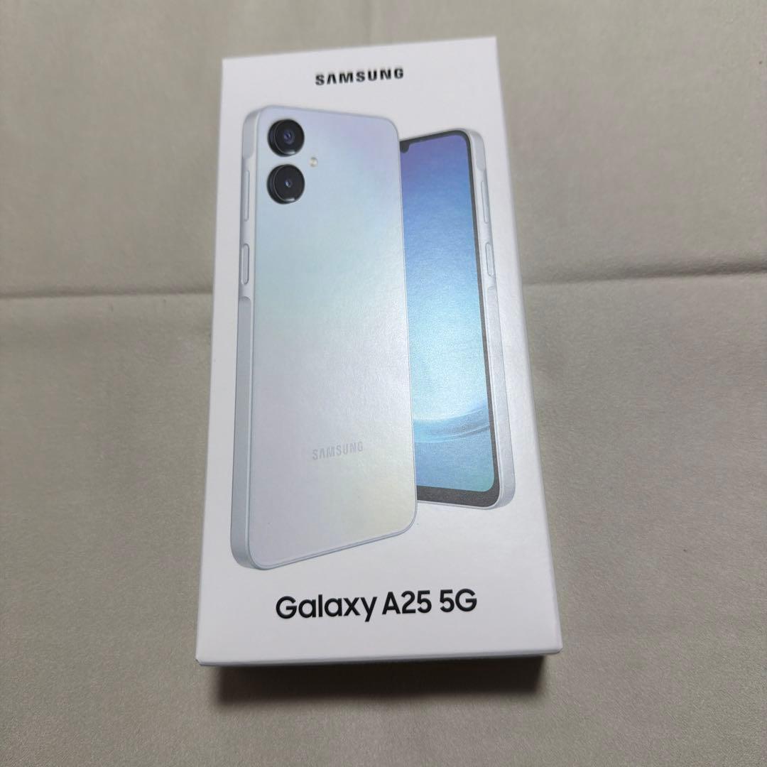 新品未開封 Samsung Galaxy A25 5G 本体 ライトブルー