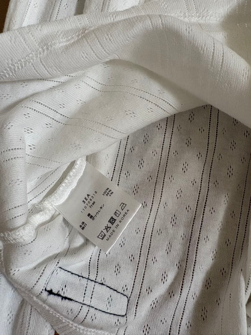 トップス SEA HENLEY NECK L/S TEE