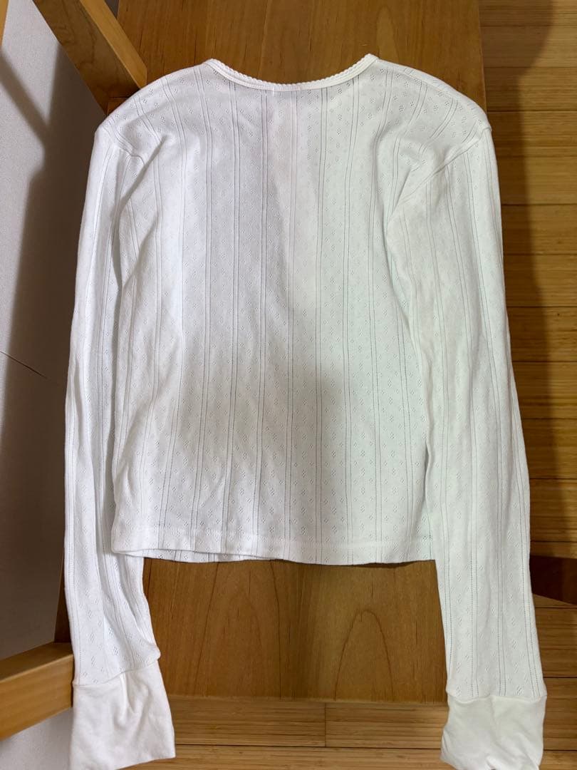 トップス SEA HENLEY NECK L/S TEE