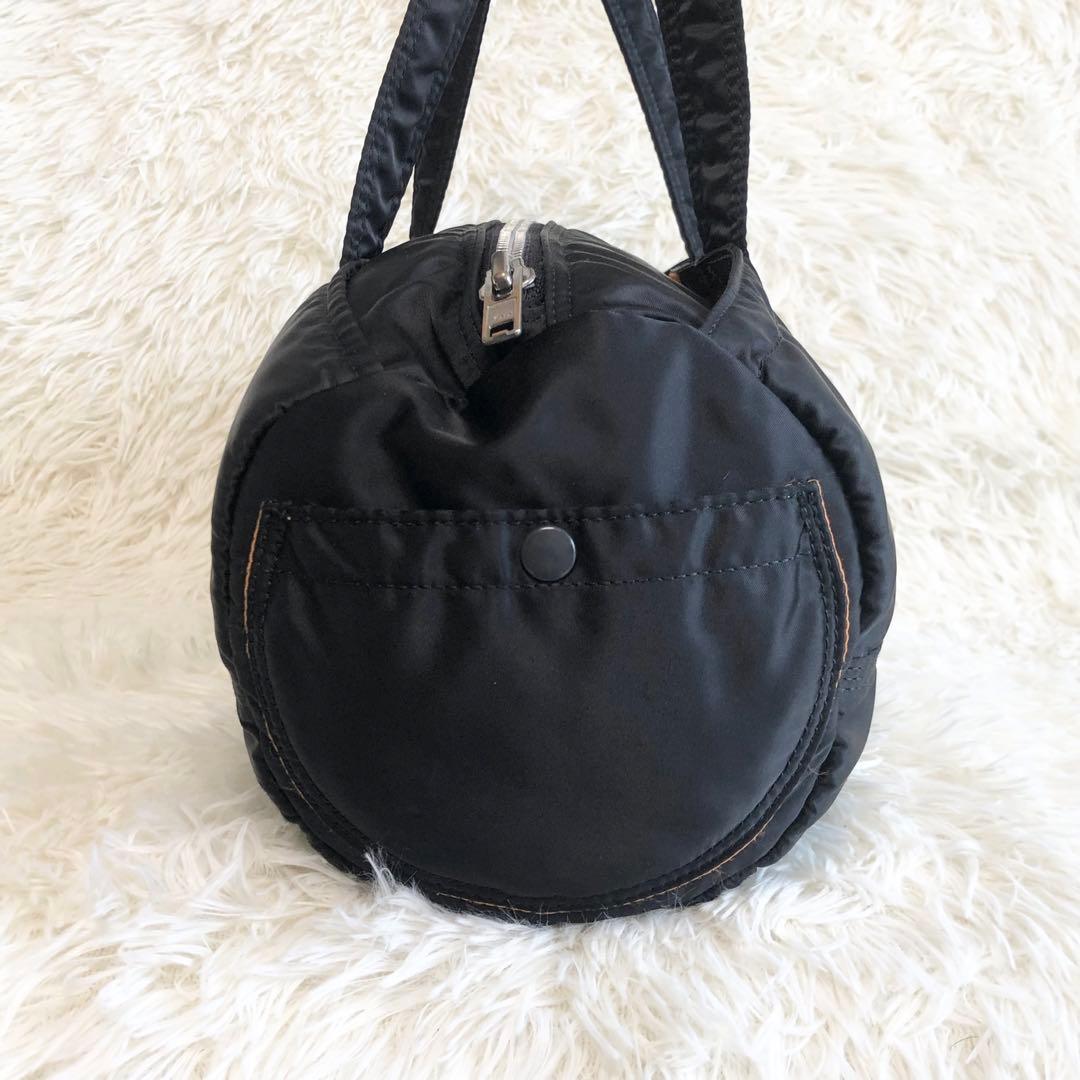 PORTER ポーター タンカー ブラック ミニボストン ドラム Lサイズ