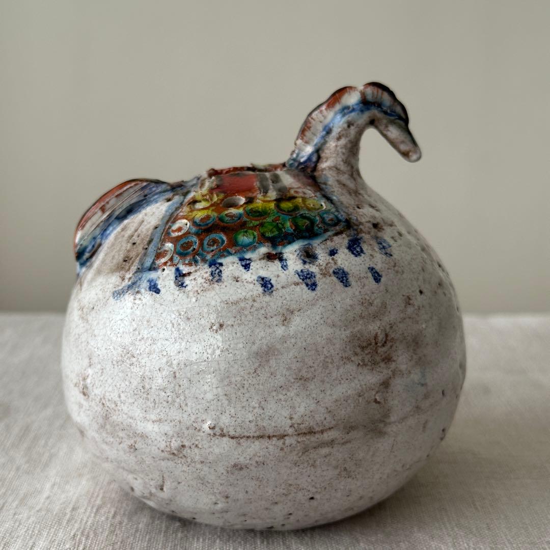 vintage ヴィンテージ 陶器製 馬の花瓶 置物 アンティーク