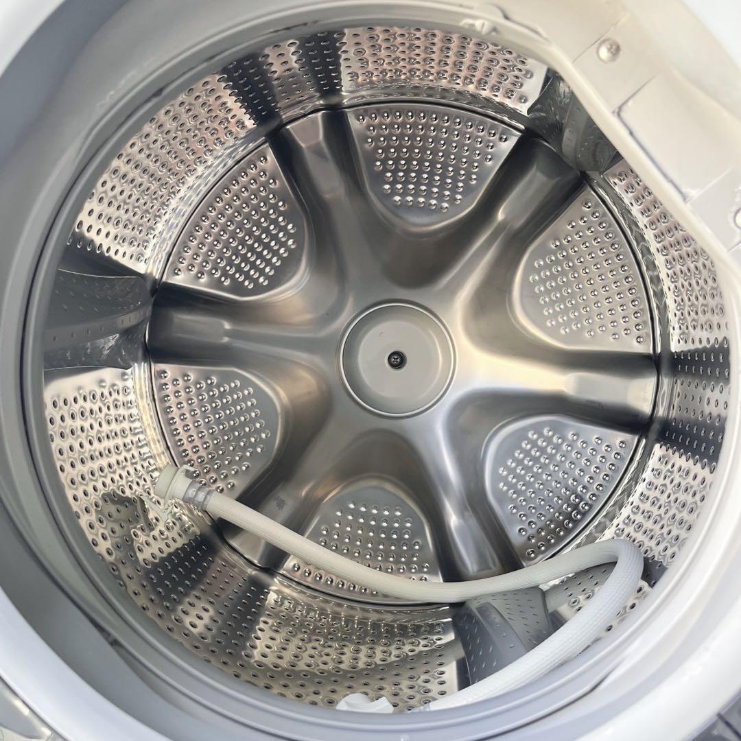 216取付無料！日立熱乾燥搭載！おしゃれホワイトインテリアドラム式洗濯機！