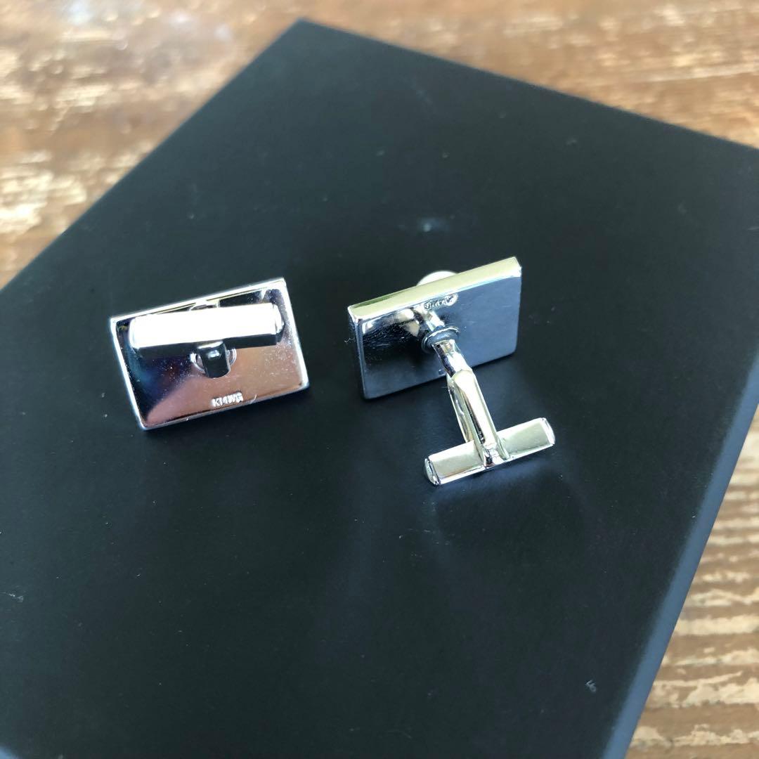 K14WG パール カフス カフリンクス 真珠 スーツ メンズ