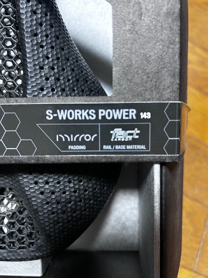 S-WORKS POWER 143 ブラック サドル