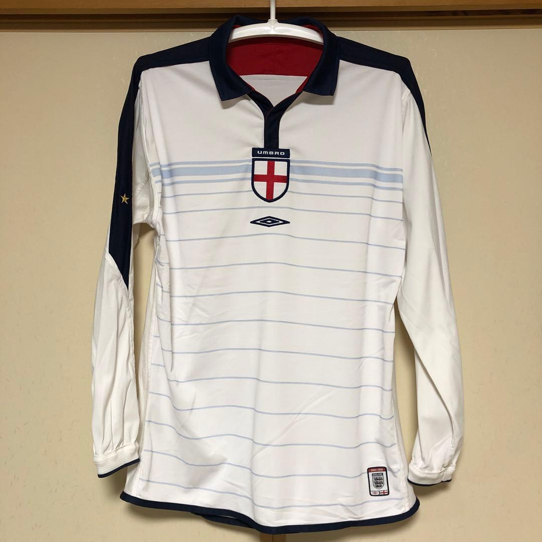 UMBRO アンブロ　イングランド代表　長袖ユニフォーム　リバーシブル　サイズM