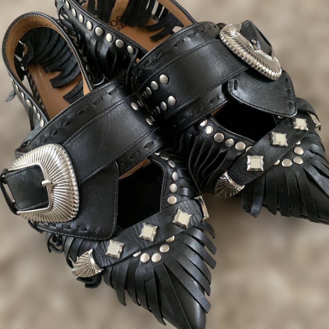 TOGA PULLA コンチョ　サンダル 36