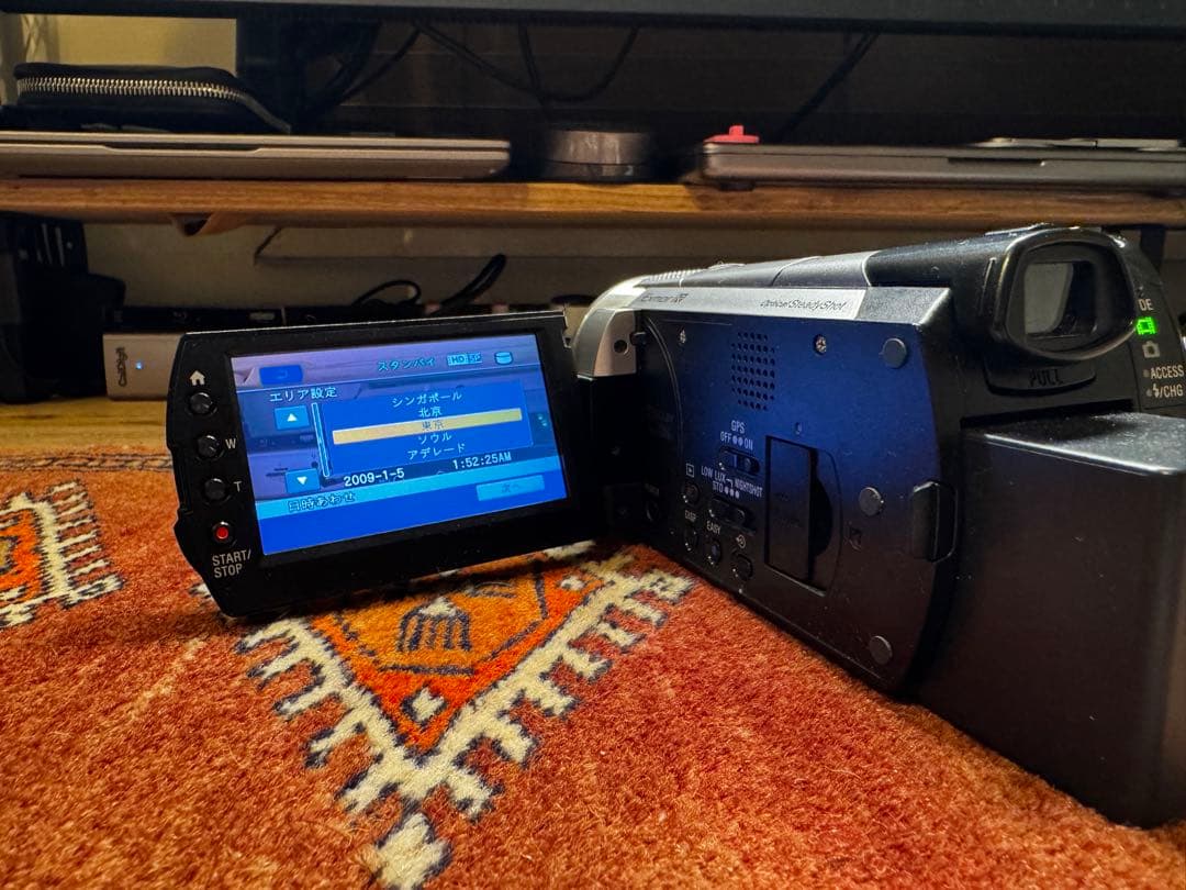 SONY ｜ HDR-XR500V + ワイコン付属