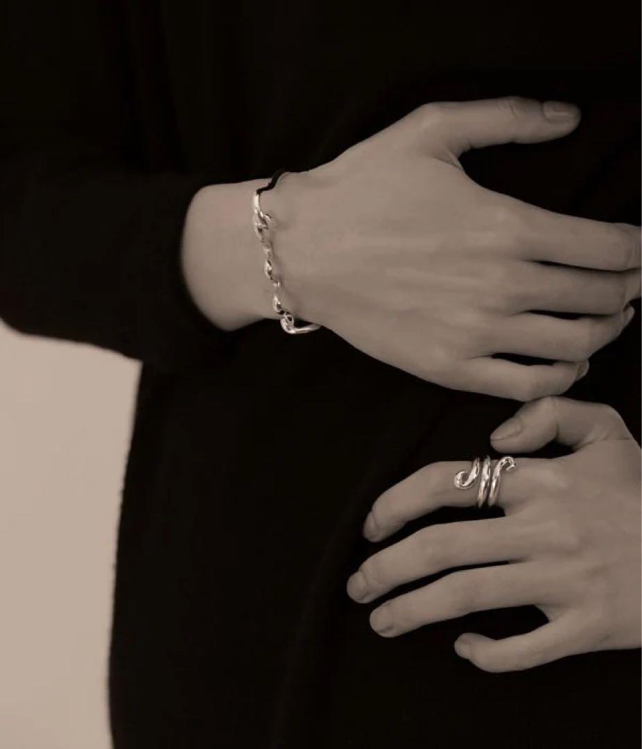 アクセサリー R.ALAGAN/VINE FICKLE BANGLE(SILVER)