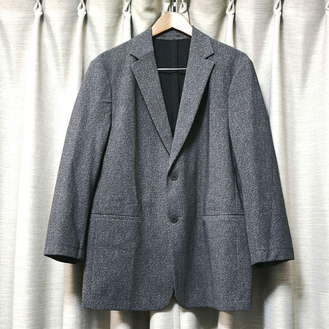 ㊹【未近：Theory】高機能ジャージー セットアップ「M：グレーツイード」