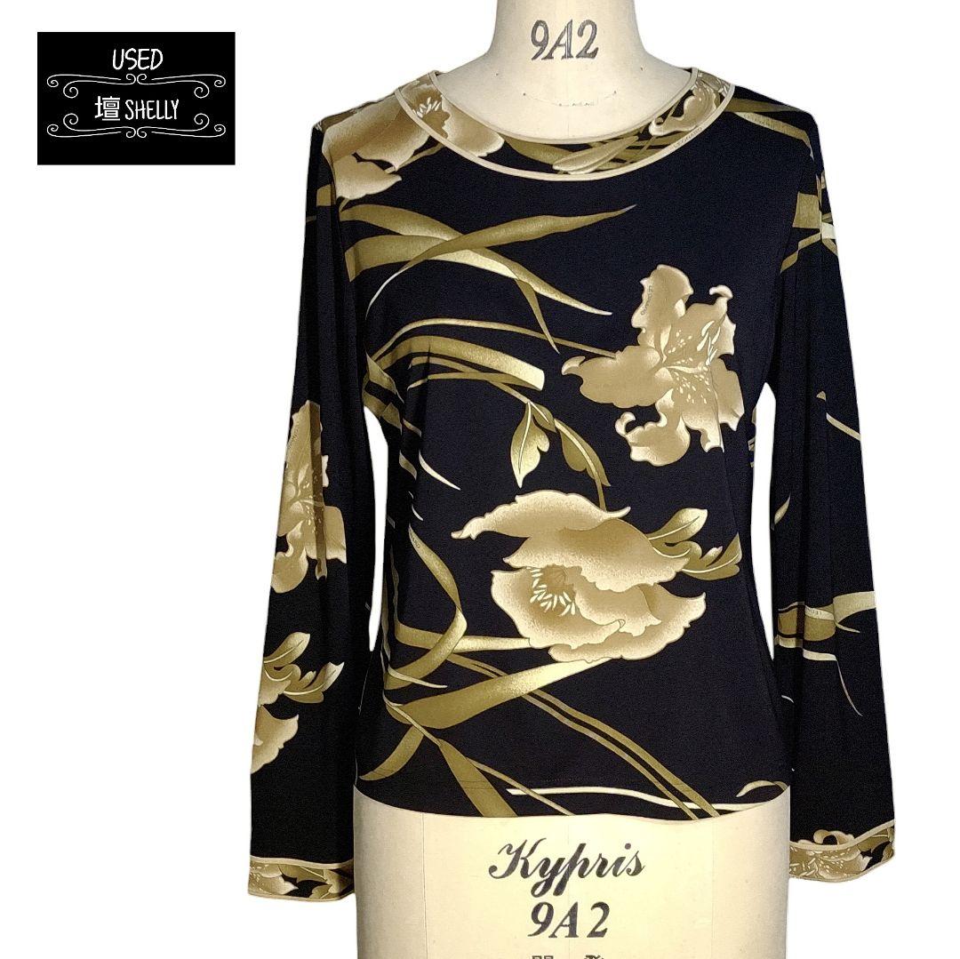 ☆ LEONARD レオナール リリー柄 長袖 カットソー ☆