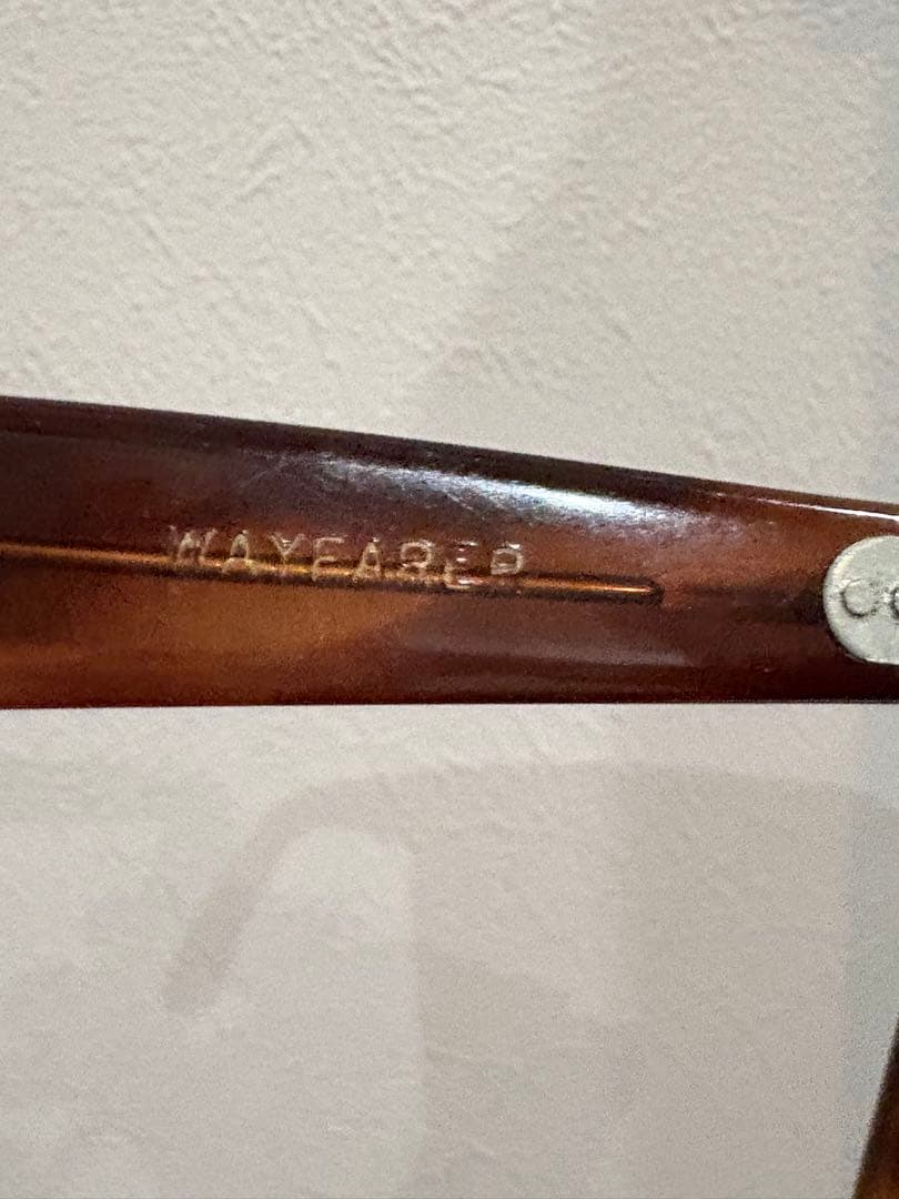 B&L製 Rayban WAYFARER サングラス ブラウン 80s USA