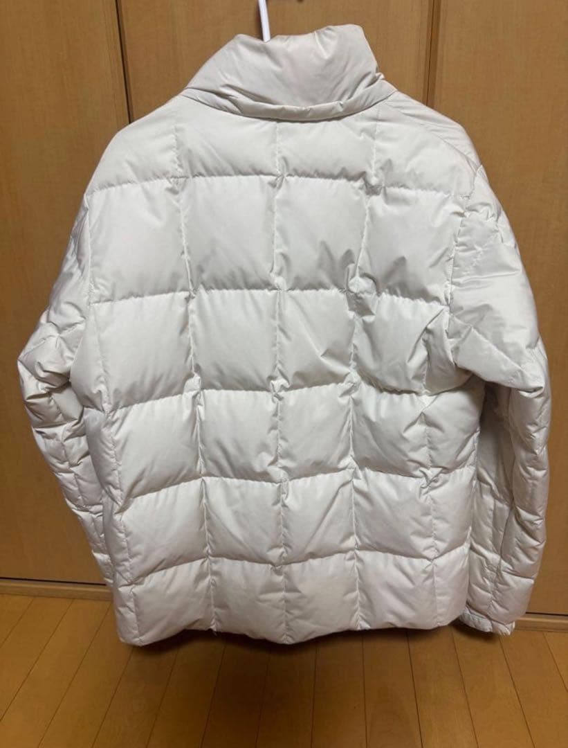 BEAMS メンズダウンジャケット　Lサイズ　ホワイト　【美品】