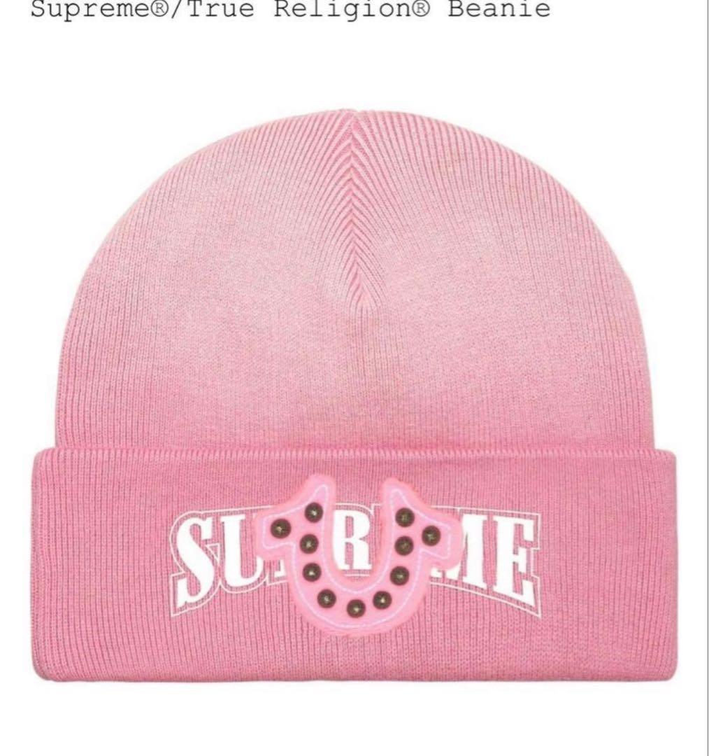 Supreme/True Religion ビーニー ピンク
