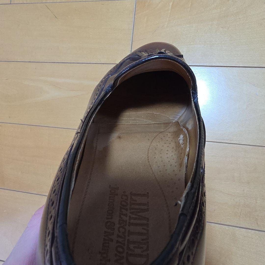 ジョンストン&マーフィー　ローファー　バーガンディ