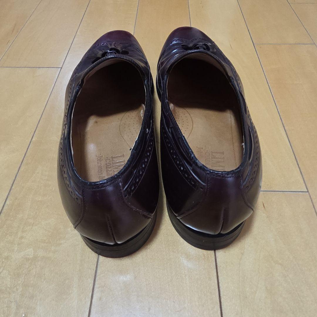 ジョンストン&マーフィー　ローファー　バーガンディ